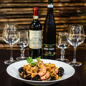 spaghetti allo scoglio eurotaverna